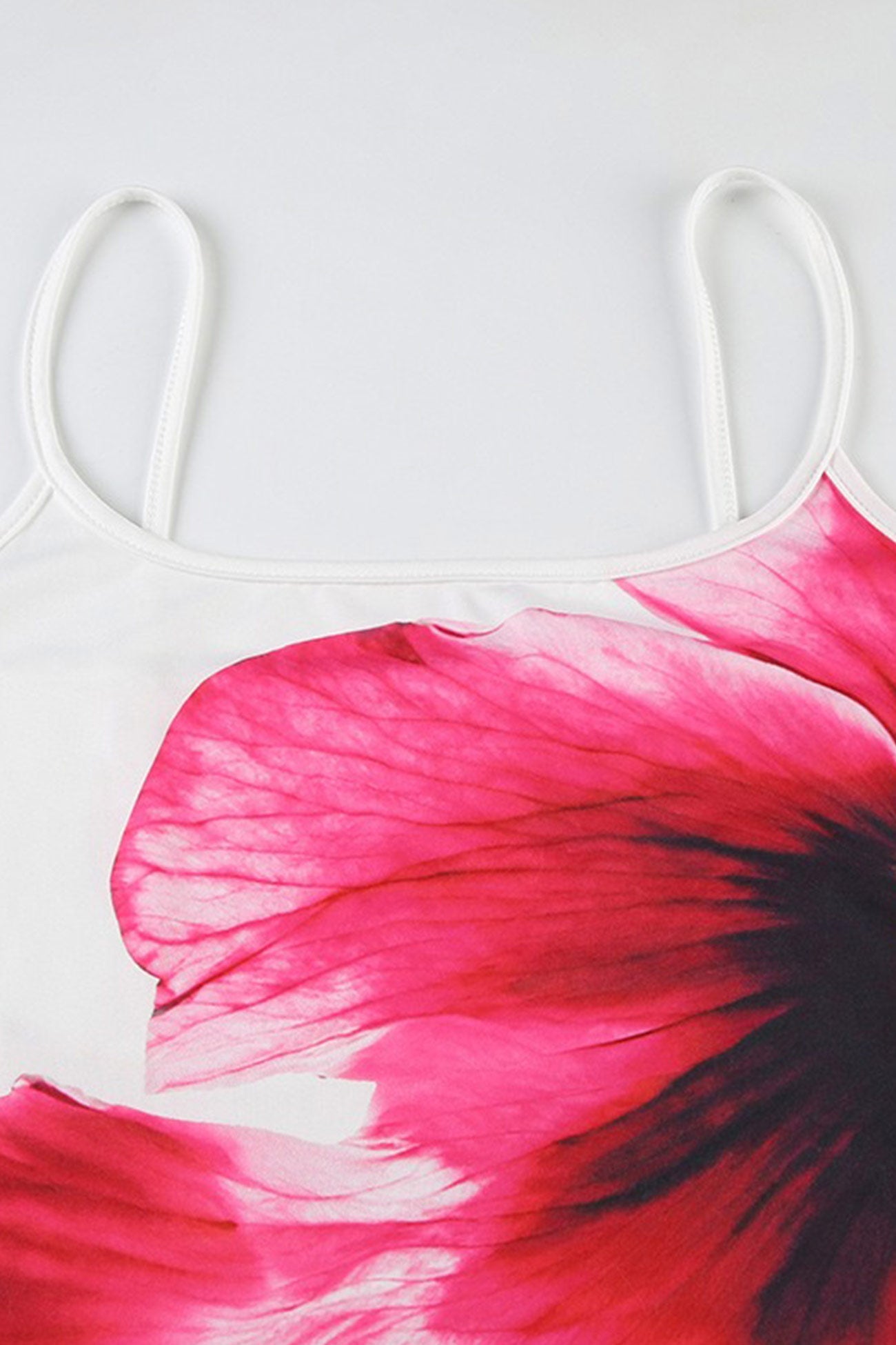 Floral Backless A-line Cami Dress