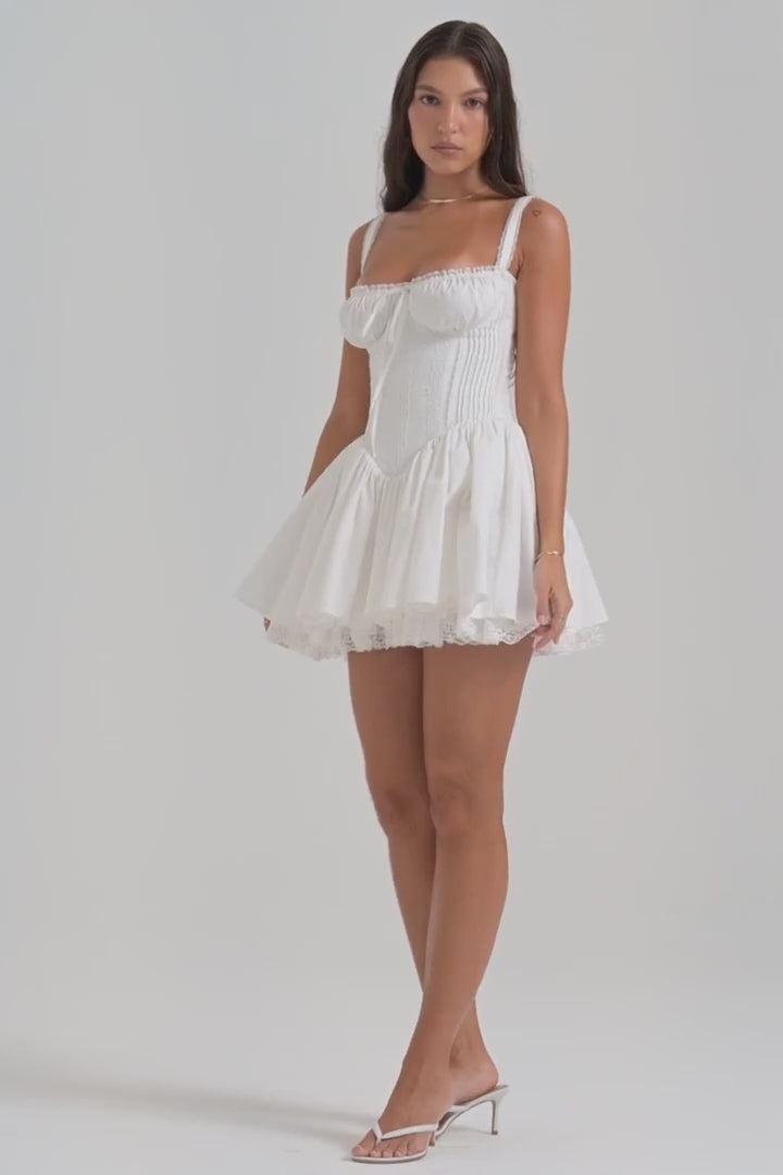 Vienna - Lace Corset Mini Dress