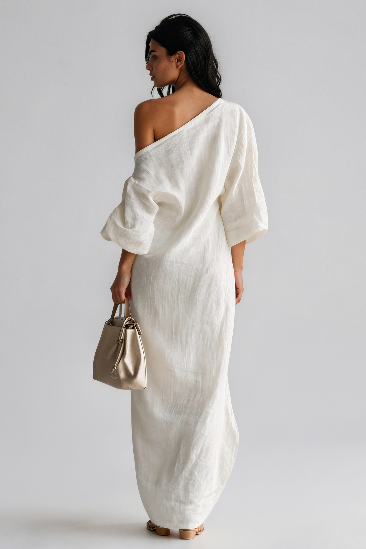 Inunnguaq One Shoulder Maxi Dress