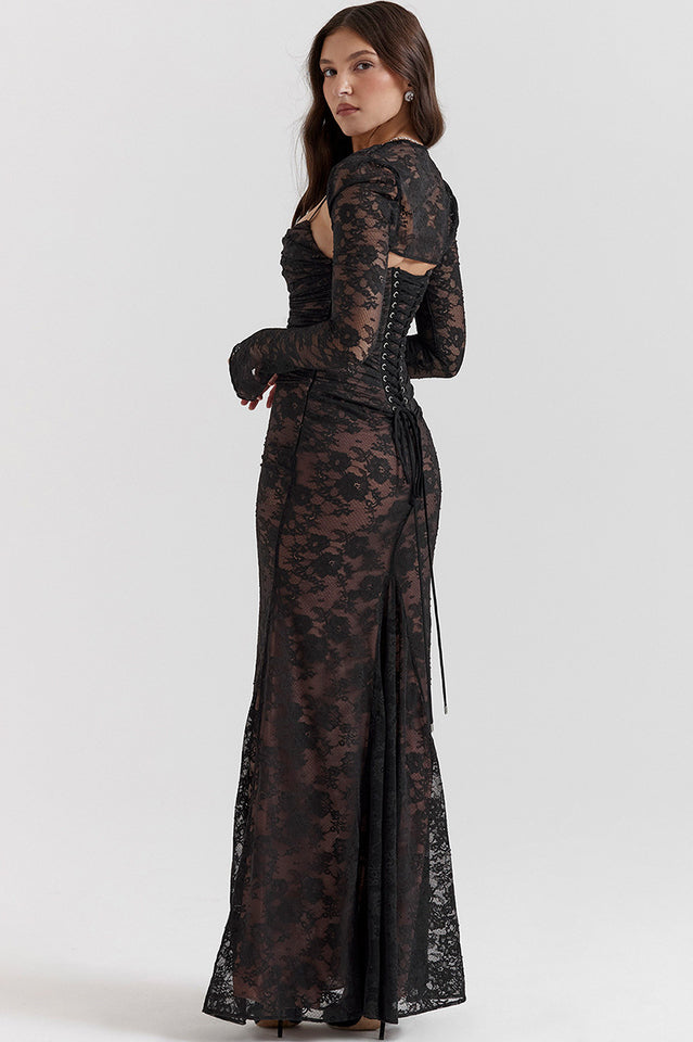 we wore what lace maxi dress We Wore What Lace Dress by WeWoreWhat
