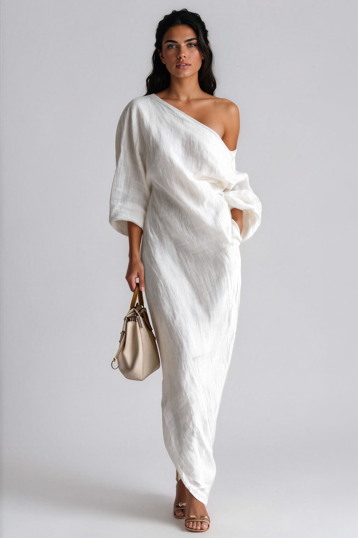 Inunnguaq One Shoulder Maxi Dress