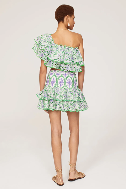 Jessica Bara Vanessa Ruffle Set