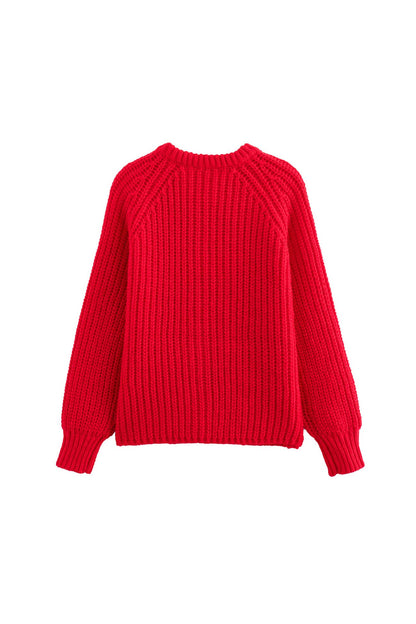 Solid Color Botton Down Cardigan
